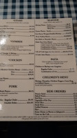 Easterby's Family Grille menu