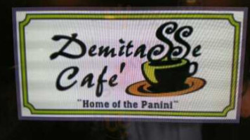 Demitasse Cafe food