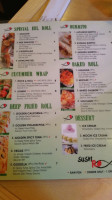 Sushiro menu