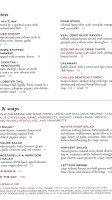 Crowne Plaza Greenville-i-385-roper Mtn Rd menu