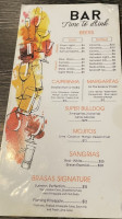 Brasas Grill Bar Restaurant menu