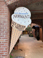 Norman's Ice Cream Freezes outside