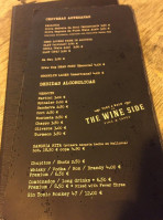 The Wine Side Puerto De Alcudia menu
