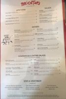 Bricktop's menu
