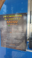 Jim's Smokehouse Bbq menu