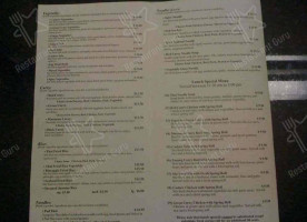 Cha Baa Thai (dartmouth) menu