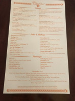 The Grille At Palm Court menu