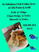 582 Patio Grill food