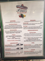 Los Primos Latin American Cuisine menu