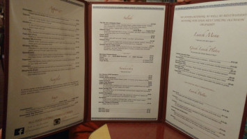 Pangaea Restaurant And Wine Bar menu