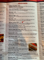 Rock N Roll Sushi Cullman menu