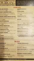Tf Brickhouse The Rouge menu