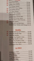 Riverside Restaurant menu