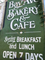Bay Ave Bakery And Cafe inside