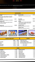 Sandz Grill menu