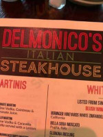Delmonico's Italian Steakhouse - Utica menu
