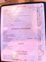Hazumi Sushi menu