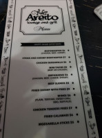 Areitos Lounge And Grill menu