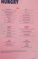 Spin Philadelphia menu