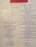 Luxury Diner menu