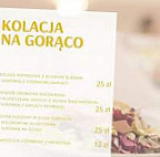 Camelia Sala Bankietowa I Konferencyjna menu