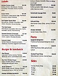 inSeason Cafe & Bar menu