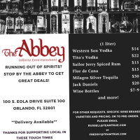 The Abbey food