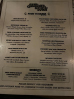 The Honey Well menu