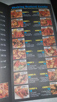 The Shake Seafood menu
