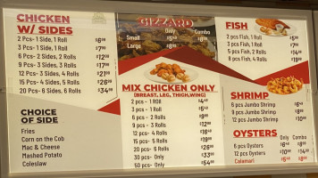 New Texas Fried Chicken menu