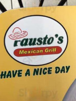 Fausto's Mexican Grill food