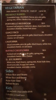 Tipsy Taco Cantina menu