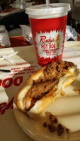Rudy's Hot Dog food