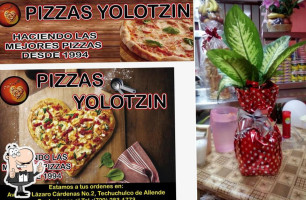 Yolotzin Pizza food
