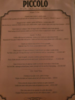 Piccolo menu