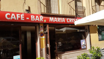 Café María Cristina outside