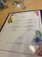 Jamaica Jerk menu