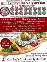 Kim Lee's Sushi food