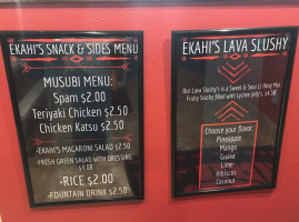 Ekahi Grill To Go menu