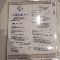 Historic Anchor Inn menu