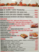 Plaza Mayor Calzada De Calatrava menu