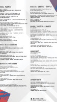 Tavern in the Square , LLC menu