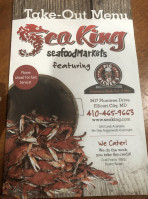 Sea King Seafood Market menu