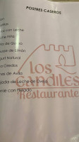 Los Candiles menu