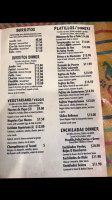 El Tezcal Mexican menu