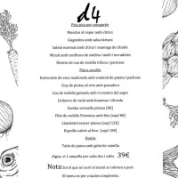 D4 menu