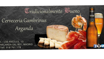 Gambrinus Arganda food
