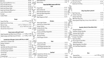 Turner Inn Family Restaurant menu