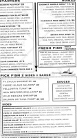 Chula Seafood menu