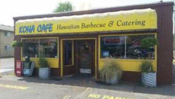 Kona Cafe Hawaiian Barbecue And Catering outside
